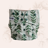 Resnug Pocket Cloth Diaper — Sage Garden | Organic Waffle Cotton Lining, One-Size