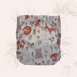 Resnug Pocket Cloth Diaper — Woodland Wander | Organic Waffle Cotton Lining, One-Size