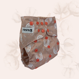 Resnug Pocket Cloth Diaper — Over the Rise | Organic Waffle Cotton Lining, One-Size