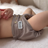 Resnug Pocket Cloth Diaper — Oat Latte | Organic Waffle Cotton Lining, One-Size