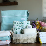 Resnug Pocket Cloth Diaper — Oat Latte | Organic Waffle Cotton Lining, One-Size