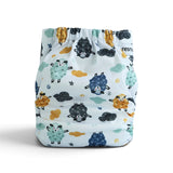 Resnug Pocket Cloth Diaper — Sheep Cheers | Waffle Cotton Lining, One-Size