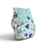 Resnug Pocket Cloth Diaper — Sheep Cheers | Waffle Cotton Lining, One-Size