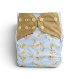 Resnug Pocket Cloth Diaper — Golden Nature | Waffle Cotton Lining, One-Size
