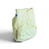 Resnug Pocket Cloth Diaper — Baby Butter Yellow Solid  | Waffle Cotton Lining, One-Size