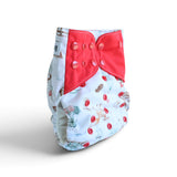 Resnug Pocket Cloth Diaper — Christmas Nature 2026  | Waffle Cotton Lining, One-Size