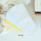 Resnug Day Insert for Cloth Diaper — Bamboo Terry | Medium Absorbency for Pocket Cloth Diapers